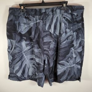 Mens Speedo Hydroliner Swim Trunks Board Shorts XXL Lined